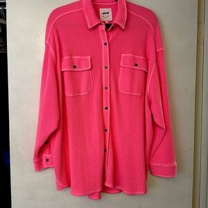 Aerie waffle long sleeve shirt